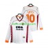 Camisola AS Roma Totti 10 2000 Retro Homem Equipamento Segundo 1999 Manga Comprida